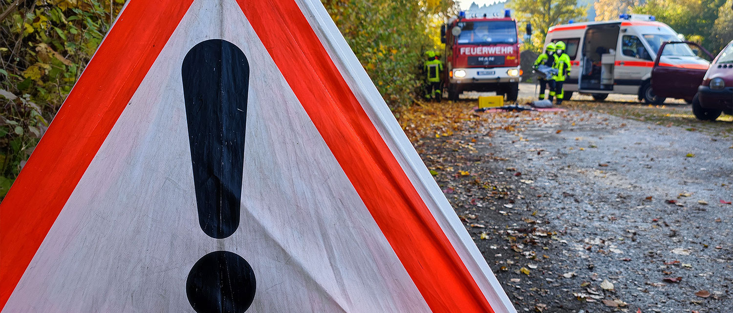 Schwerer Verkehrsunfall zwischen Waging und Teisendorf