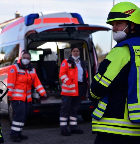 Vierstündiger Einsatzmarathon – Rettungskräfte trainieren die Zusammenarbeit