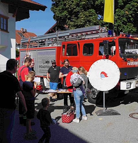 „Finale der Feuerwehr-Sonnenscheintour“ in Grassau