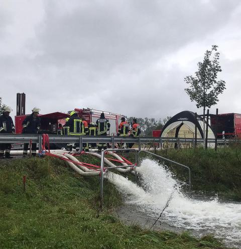 Feuerwehrdienstgespräch im westlichen Landkreis – Von Unwettern stark getroffen